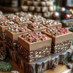 holiday fudge recipe, festive Christmas fudge, creamy holiday fudge, peppermint chocolate fudge, Christmas candy gift ideas