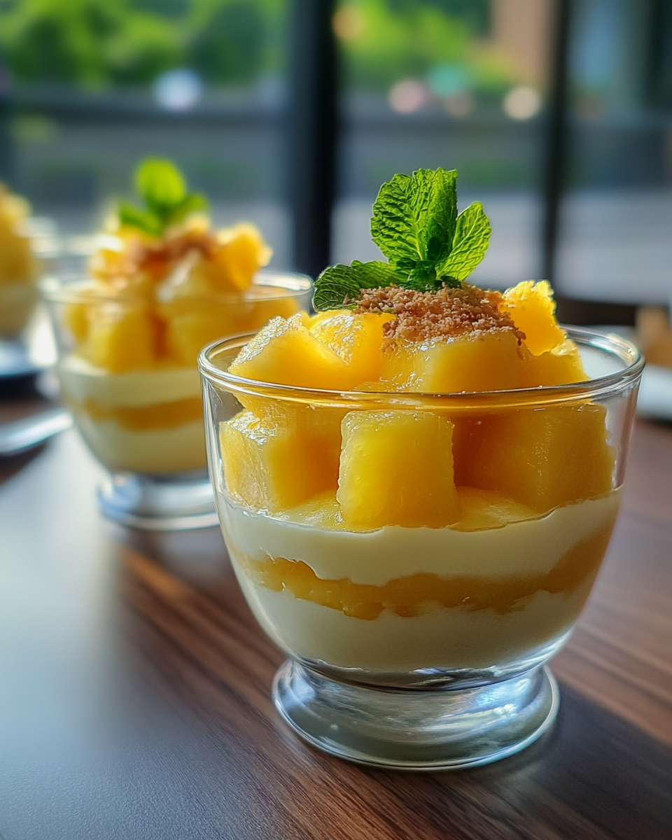 creamy pineapple dessert, tropical dream dessert, no-bake pineapple treat, pineapple cream dessert, pineapple dessert recipe, no-bake tropical dessert