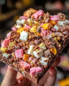 chocolate fudge with marshmallows, easy rocky road recipe, nutty chocolate fudge, marshmallow chocolate dessert, holiday fudge ideas