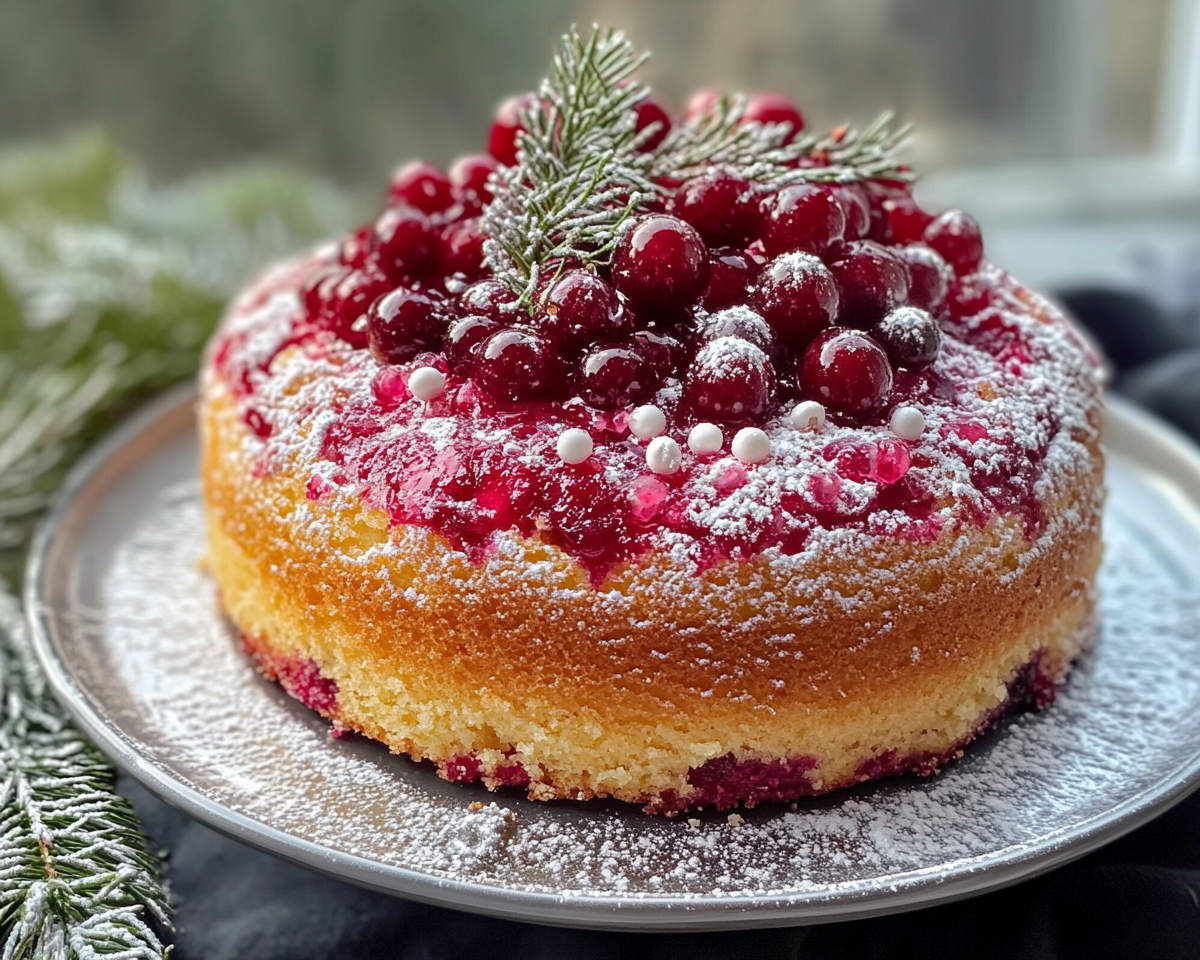 holiday cranberry cake, Christmas cranberry dessert, cranberry cake recipe, festive cranberry loaf, sweet and tart holiday cake, butter cranberry Christmas cake