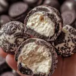 no-bake Oreo truffles, Oreo cream cheese balls, chocolate-covered truffles, easy cheesecake bites, Oreo dessert truffles, creamy Oreo balls