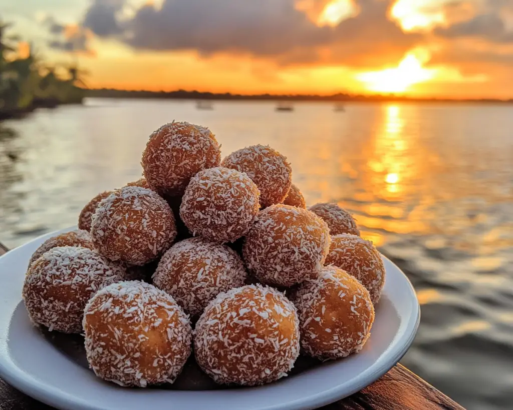 chocolate coconut balls, no-bake cocoa balls, easy coconut dessert, coconut energy bites, chocolate truffles with coconut