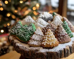 holiday mountain cookies, Christmas mountain treats, festive holiday cookies, high-altitude Christmas cookies, spiced Christmas cookies