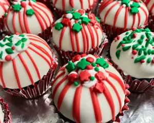 Christmas cake balls, no-bake holiday treats, festive dessert ideas, Christmas tree cake recipes, holiday cake pops