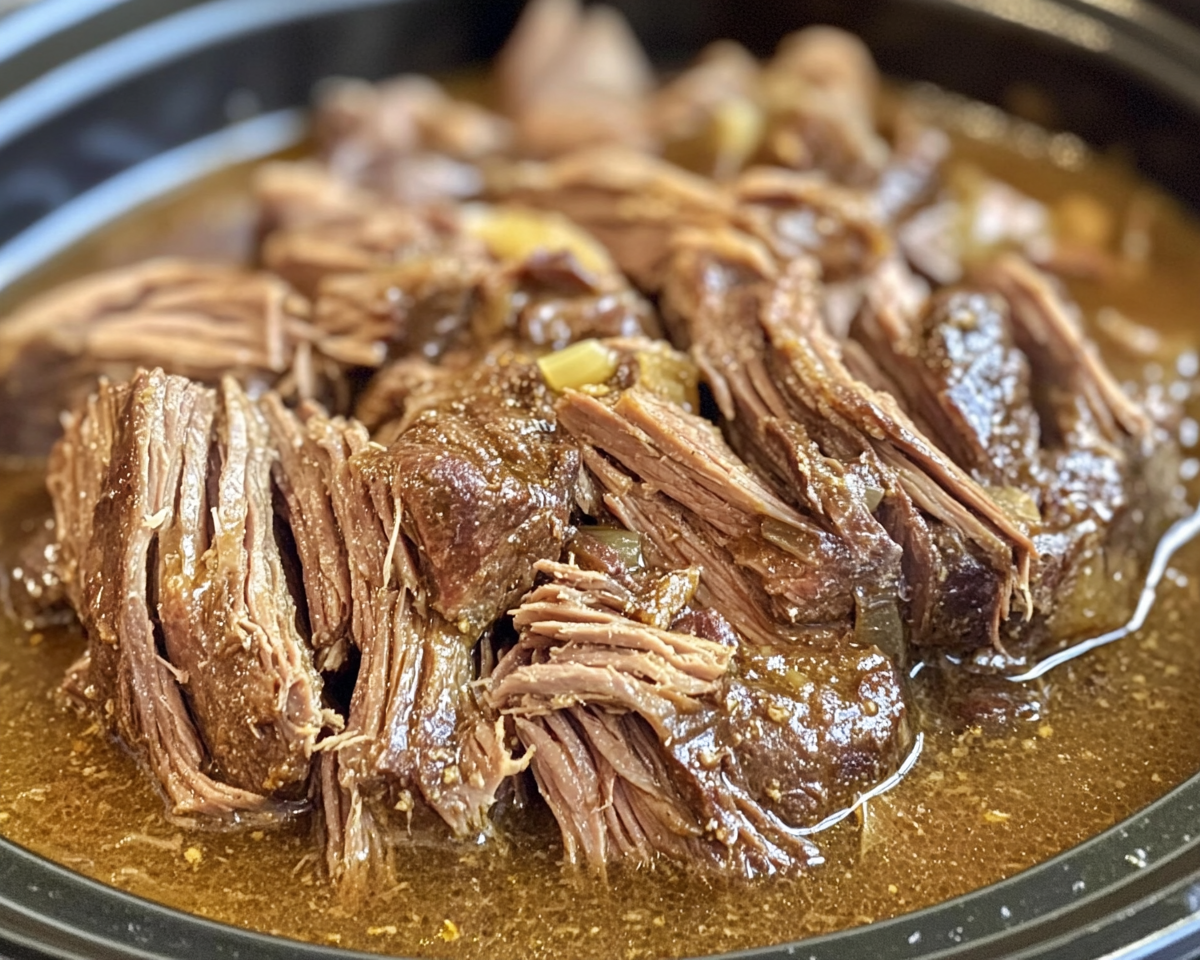 Slow cooker pot roast, Southern pot roast, crockpot beef roast, tangy pot roast recipe, pepperoncini pot roast, au jus beef roast