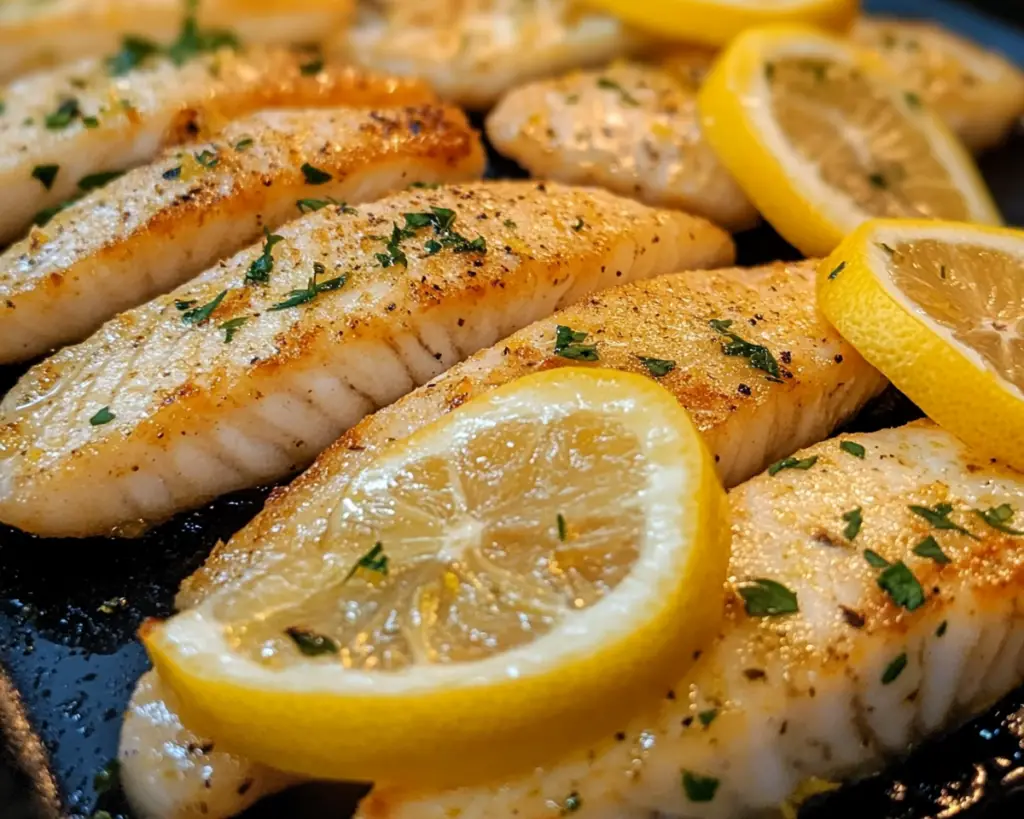 Lemon Butter Fish Fillet