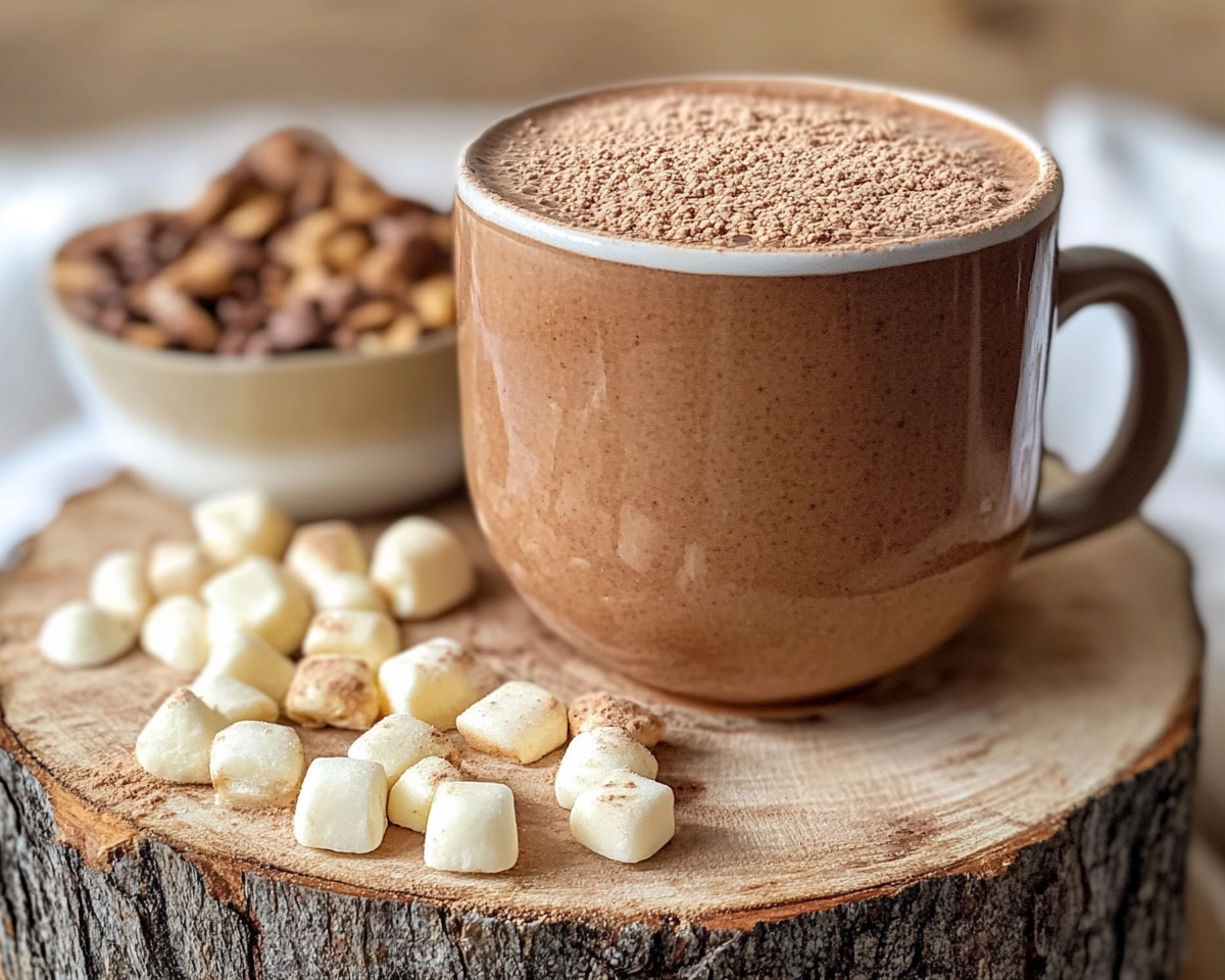 DIY hot cocoa mix, easy cocoa mix recipe, homemade hot chocolate powder, hot cocoa gift idea, vegan hot cocoa mix, sugar-free cocoa recipe, winter drink recipe