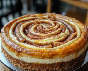 cinnamon roll cheesecake, honeybun cheesecake recipe, spiced cheesecake dessert, cinnamon swirl cheesecake, creamy cinnamon dessert