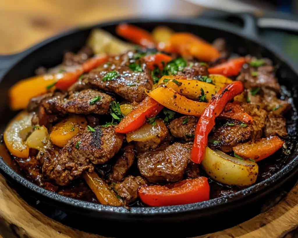 pepper steak recipe, stir-fry beef and peppers, easy pepper steak, savory beef stir-fry, classic pepper steak dish