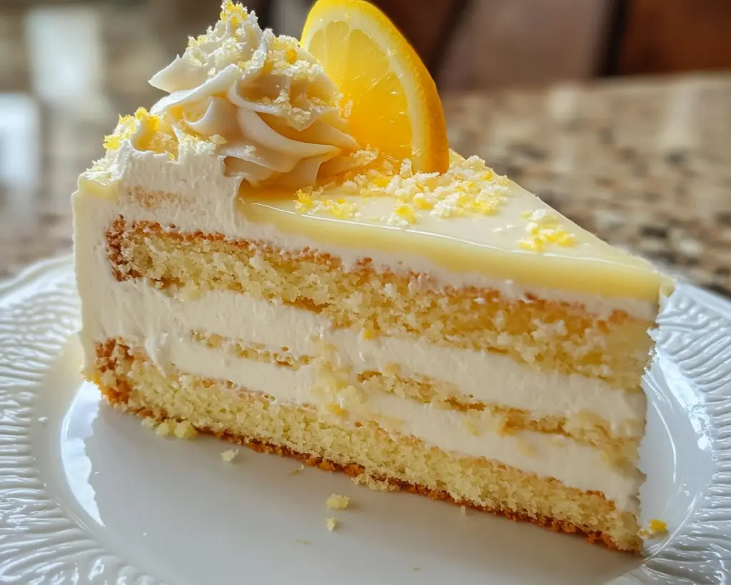 Italian lemon cream cake, Cheesecake Factory lemon dessert, lemon mascarpone cake, zesty lemon cream layer cake, citrus mascarpone dessert