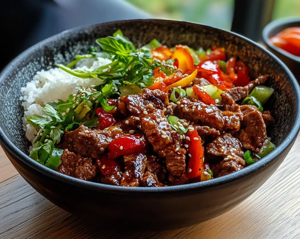 spicy beef stir-fry, crispy shredded beef, sweet and spicy beef, Asian-style beef recipe, tangy beef dish, homemade Chinese crispy beef, chili beef strips