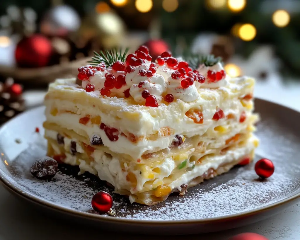 holiday lasagna dessert, festive layered dessert, red velvet lasagna recipe, Christmas dessert idea, peppermint layered dessert