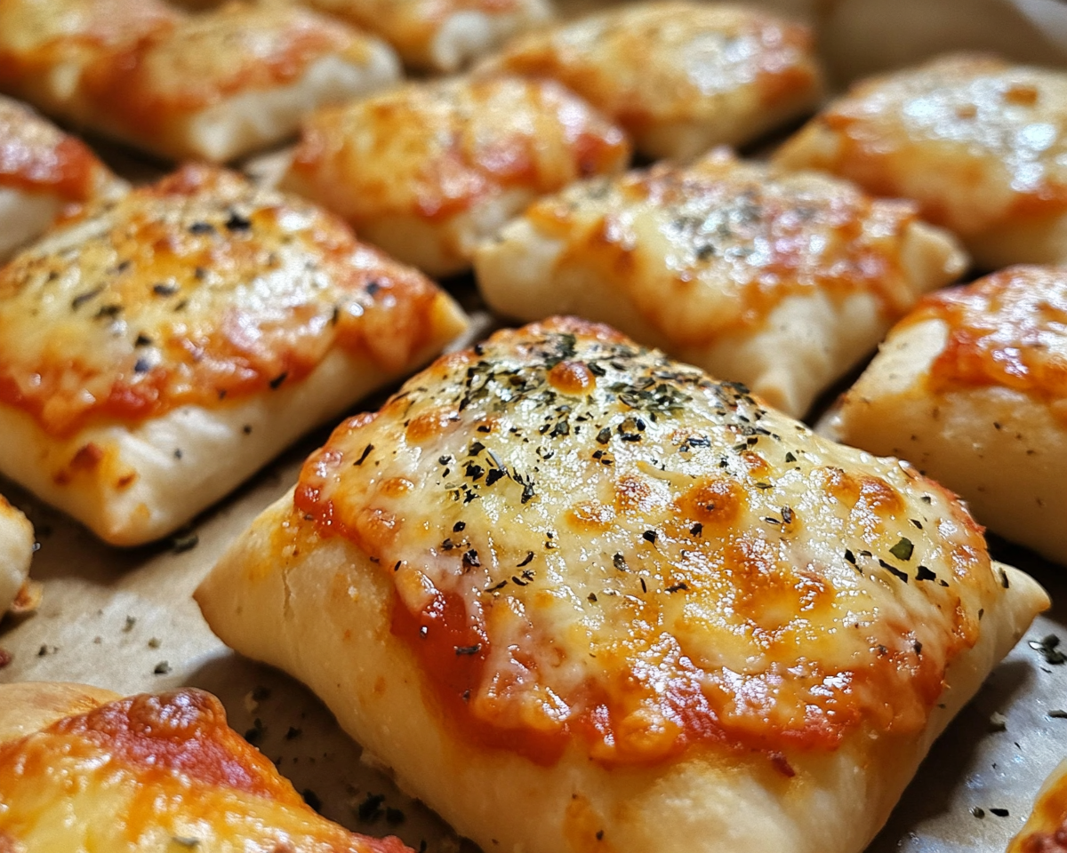 easy pizza rolls recipe, cheesy pizza rolls, pizza snacks, homemade pizza bites, baked pizza rolls, family-friendly appetizers, customizable pizza rolls