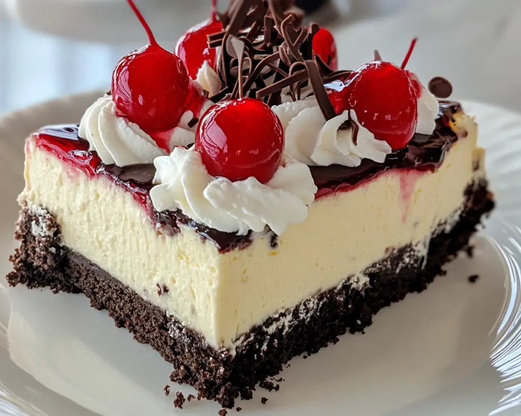 cherry chocolate cheesecake, Black Forest dessert, chocolate cherry cheesecake, creamy Black Forest cheesecake, Black Forest-inspired cheesecake