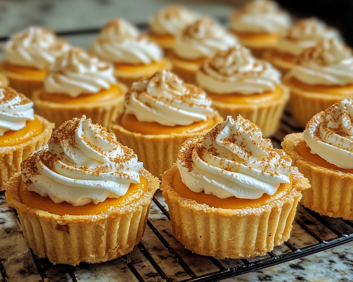 pumpkin cheesecake bites, mini pumpkin cheesecakes, fall dessert ideas, spiced mini cheesecakes, Thanksgiving pumpkin treats