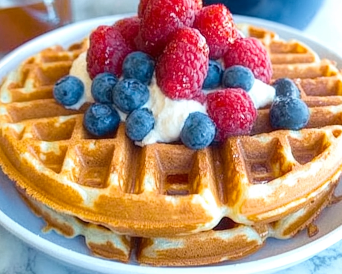 Fluffy waffles, easy waffle recipe, best waffle recipe, breakfast waffles, homemade breakfast ideas