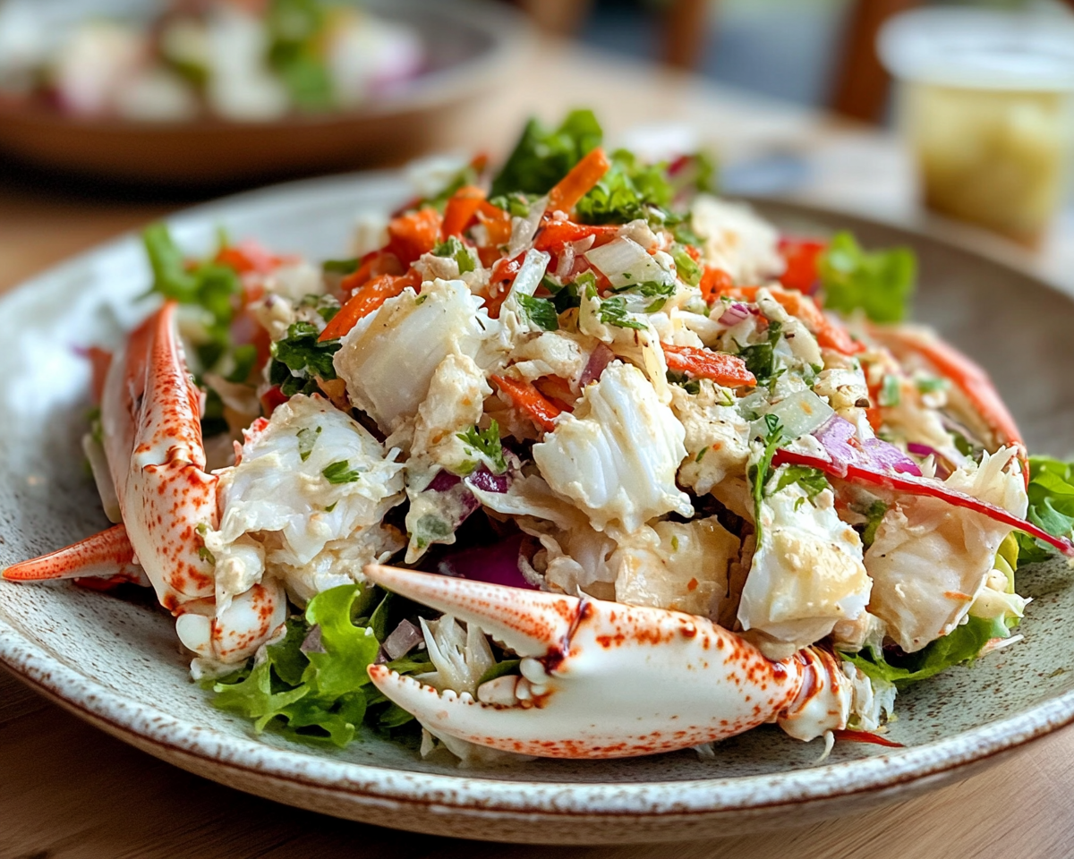 Seafood salad recipe, Easy crab salad, Crab meat salad, Imitation crab salad, Chilled seafood salad, Classic crab salad