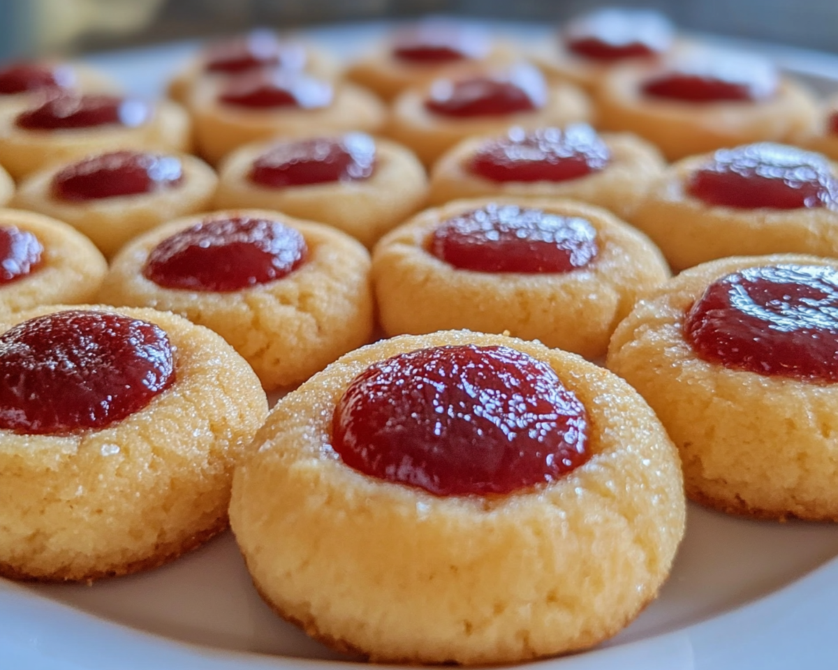 best thumbprint cookies, classic jam cookies, holiday thumbprint cookies, easy thumbprint cookie recipe