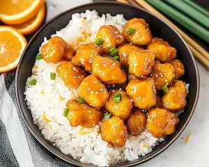 Chinese orange chicken, orange chicken recipe, homemade orange chicken, crispy orange chicken, orange chicken sauce, takeout-style orange chicken