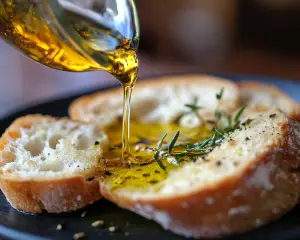 bread dipping oil, olive oil dip, Mediterranean bread dip, garlic herb bread dip, balsamic olive oil dip, Italian bread dipping oil