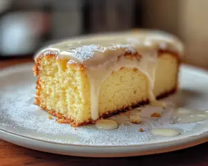 buttermilk pound cake recipe, vanilla pound cake with glaze, moist cream cheese glazed pound cake, traditional pound cake, glazed vanilla cake