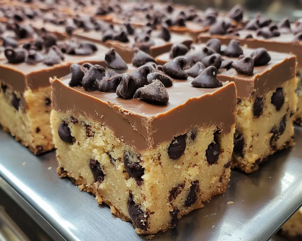 cookie dough bar recipe, chocolate-coated cookie dough, no-bake cookie bars, easy chocolate dipped treats, cookie dough chocolate squares