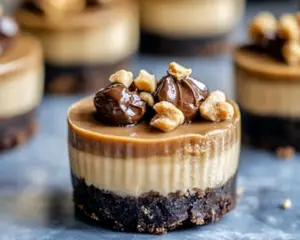 peanut butter cheesecake bites, mini cheesecake recipes, bite-sized peanut butter desserts, no-bake mini cheesecakes, creamy peanut butter bites, small cheesecake treats