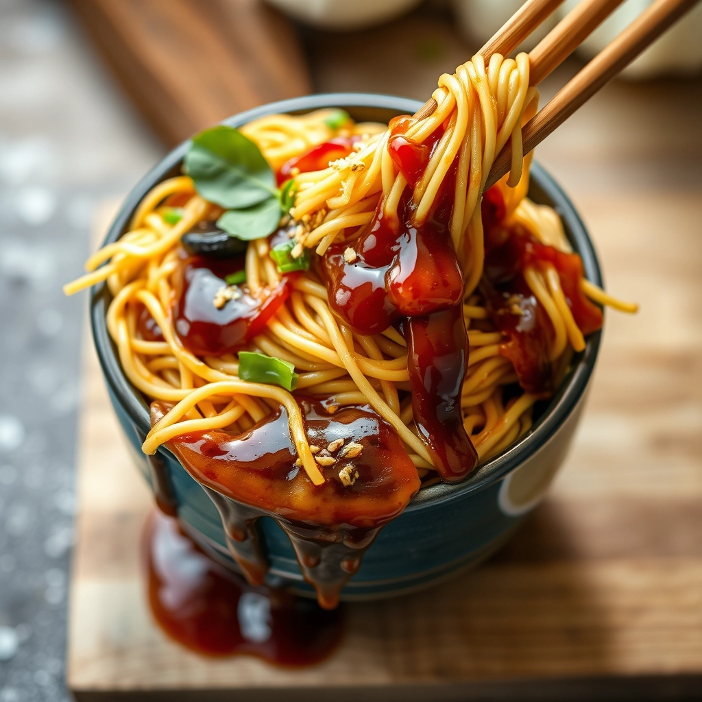 10-minute-sesame-garlic-ramen