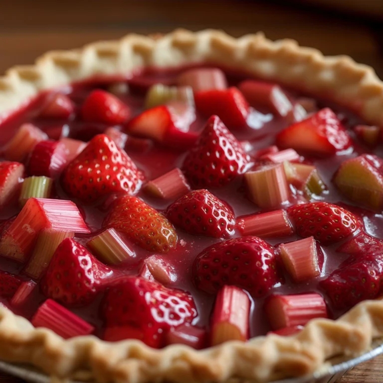 Strawberry Rhubarb Pie