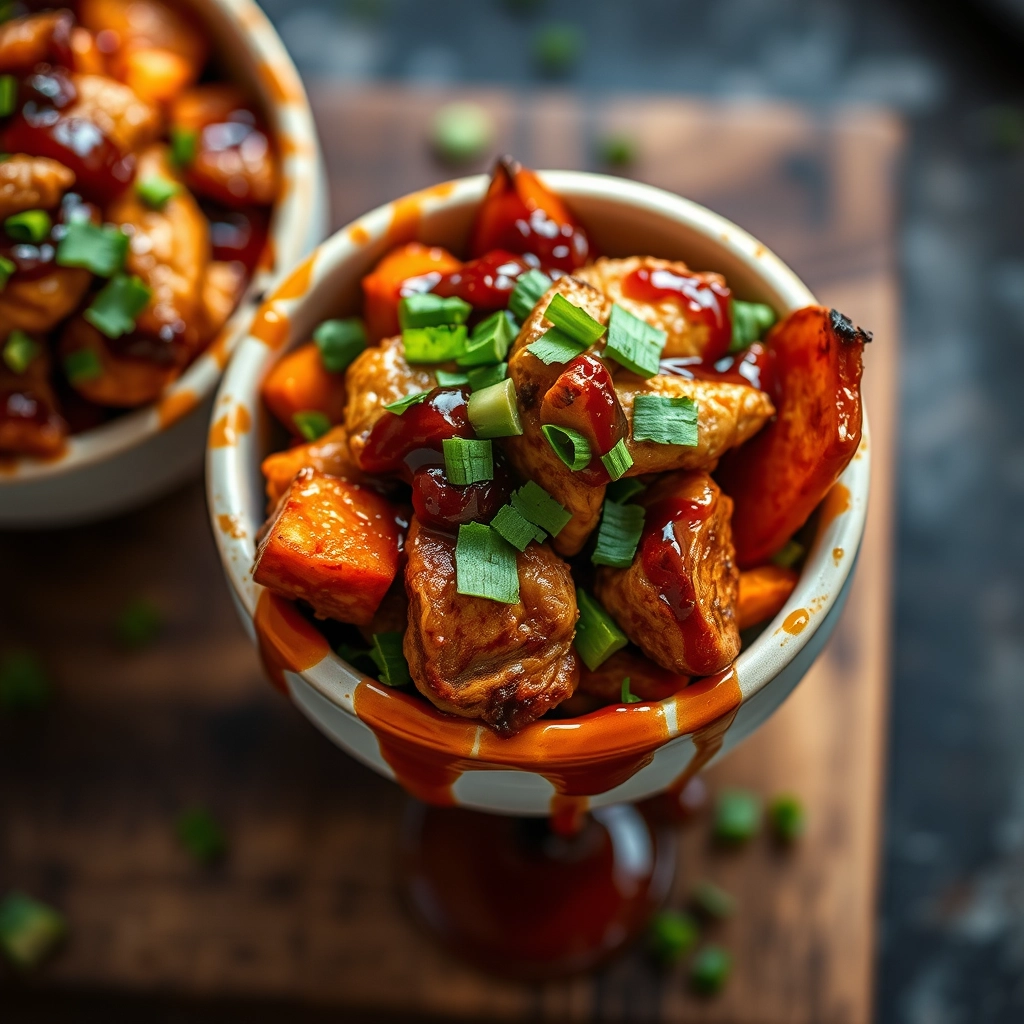 bbq-chicken-roasted-sweet-potato-bowls