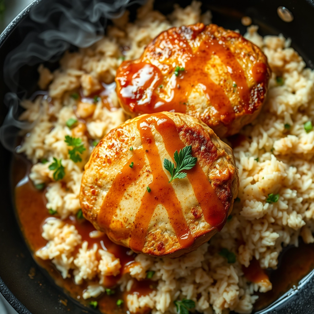 best-baked-pork-chops-rice