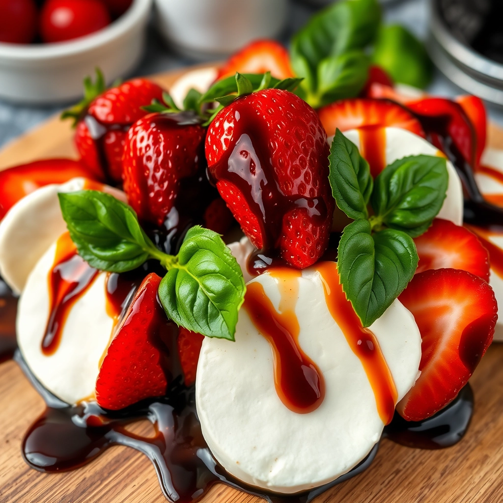 best-balsamic-strawberry-caprese-salad