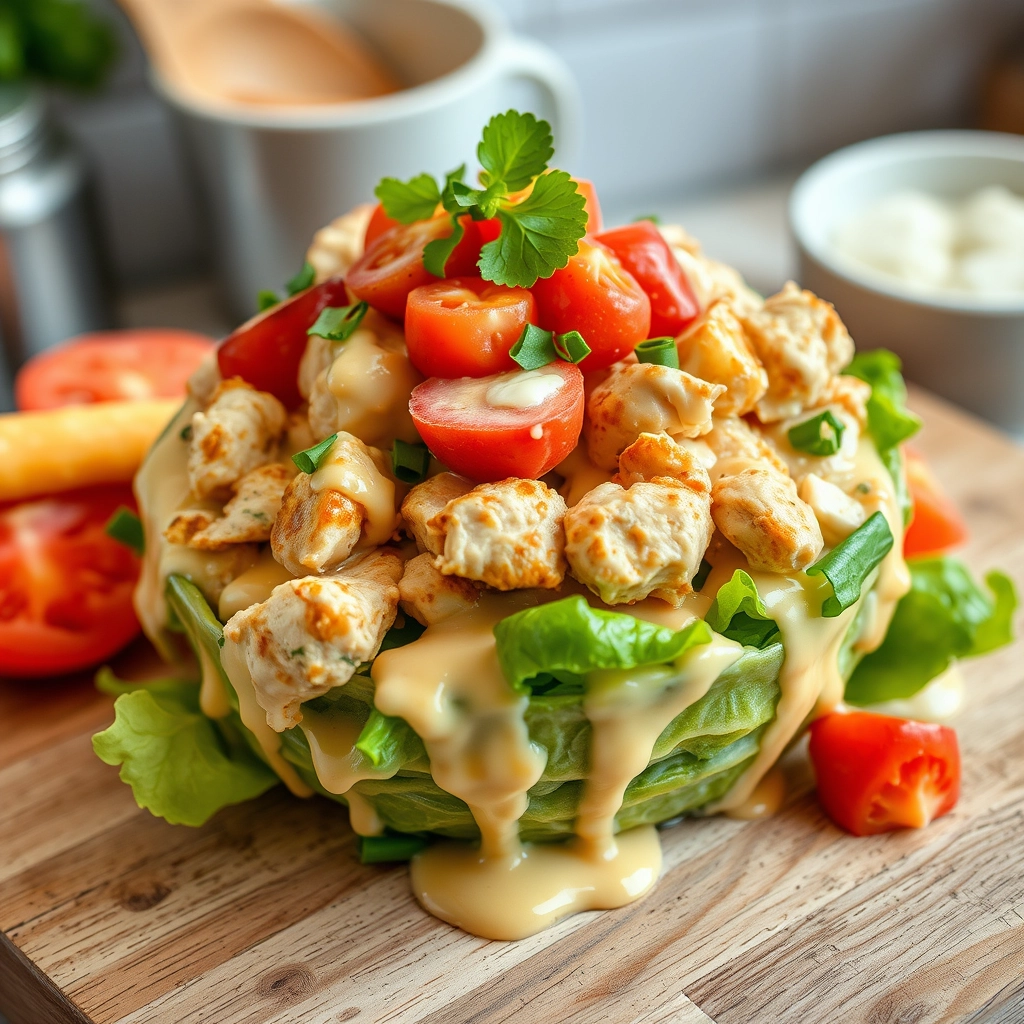 best-healthy-ranch-chicken-salad