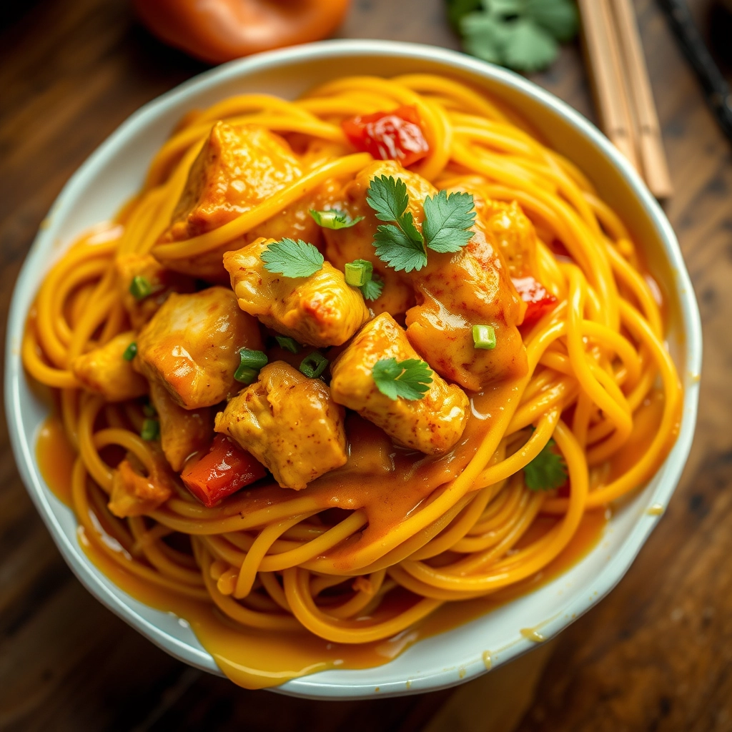 best-thai-turmeric-chicken-noodles