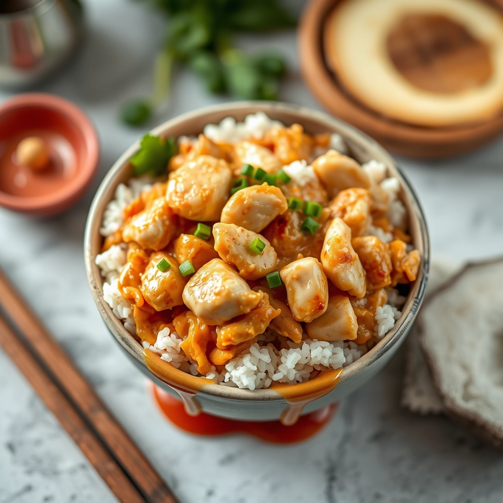 coconut-chicken-rice-bowl