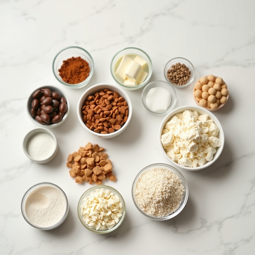 Cookie Dough Fudge ingredients