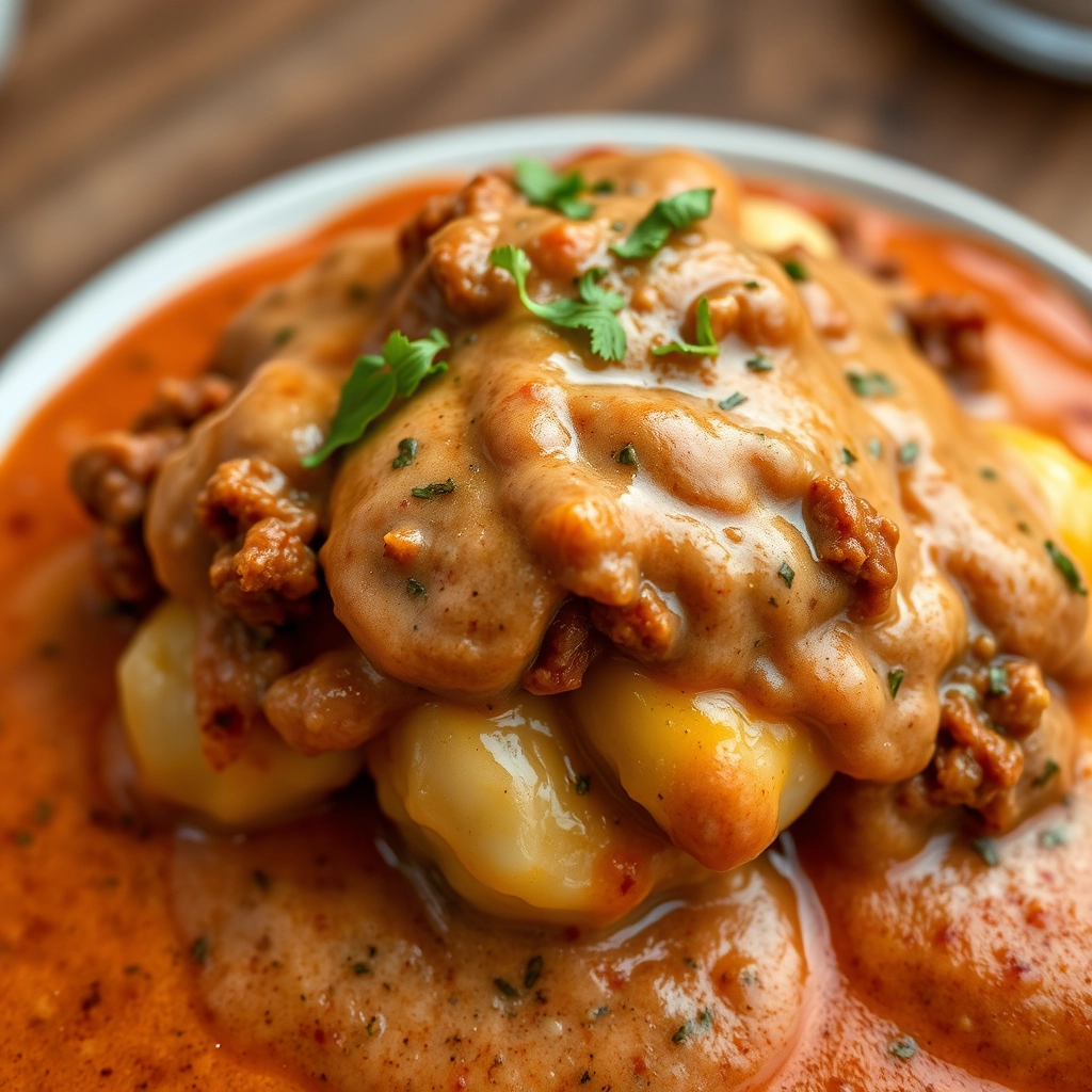 creamy-ground-beef-gnocchi