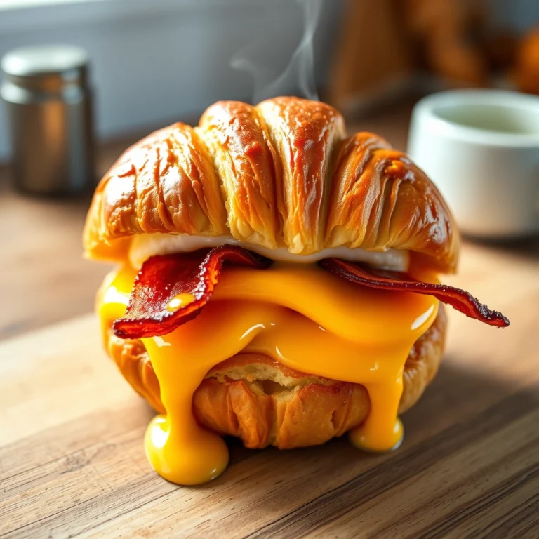 easy-croissant-breakfast-sandwiches