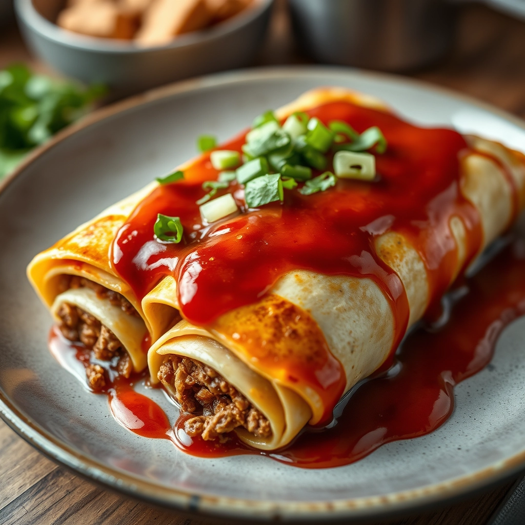 easy-ground-beef-enchiladas