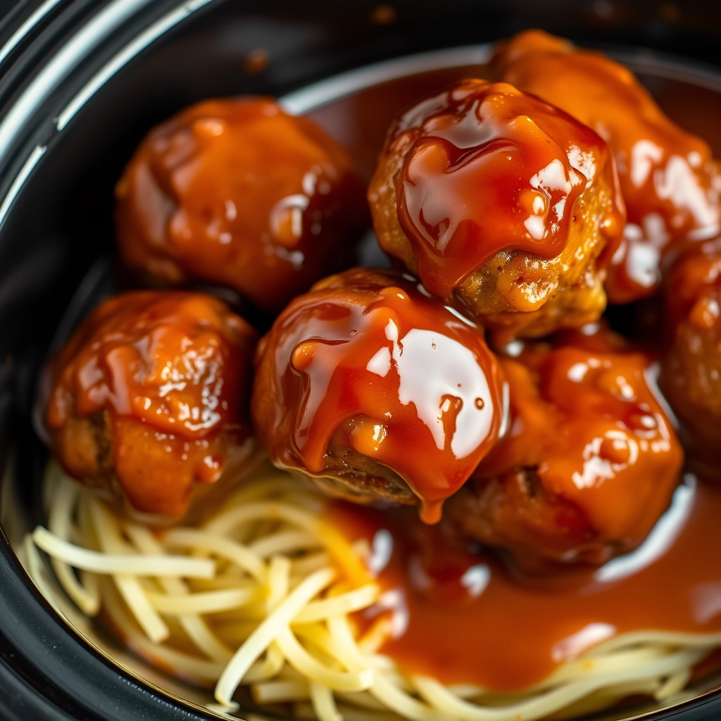 easy-honey-bbq-crockpot-meatballs