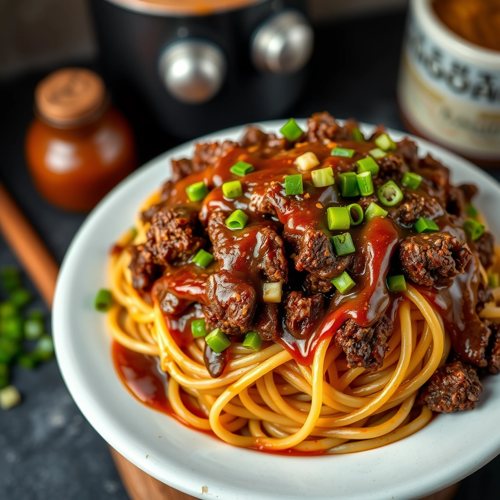 easy-mongolian-ground-beef-noodles
