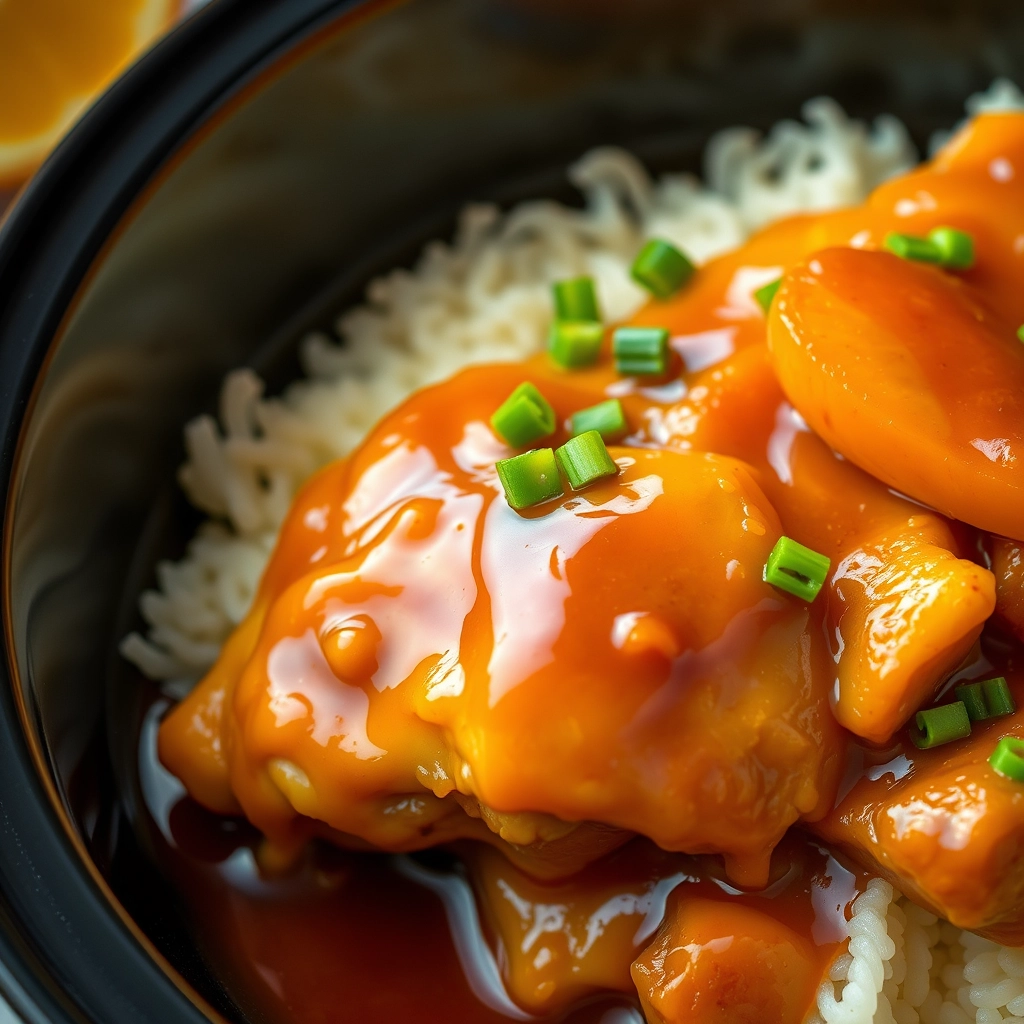 easy-slow-cooker-orange-chicken
