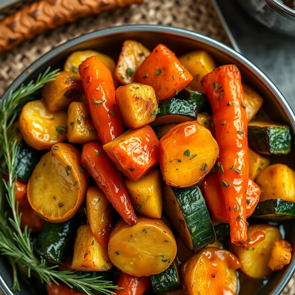 garlic-herb-roasted-potatoes-vegetables