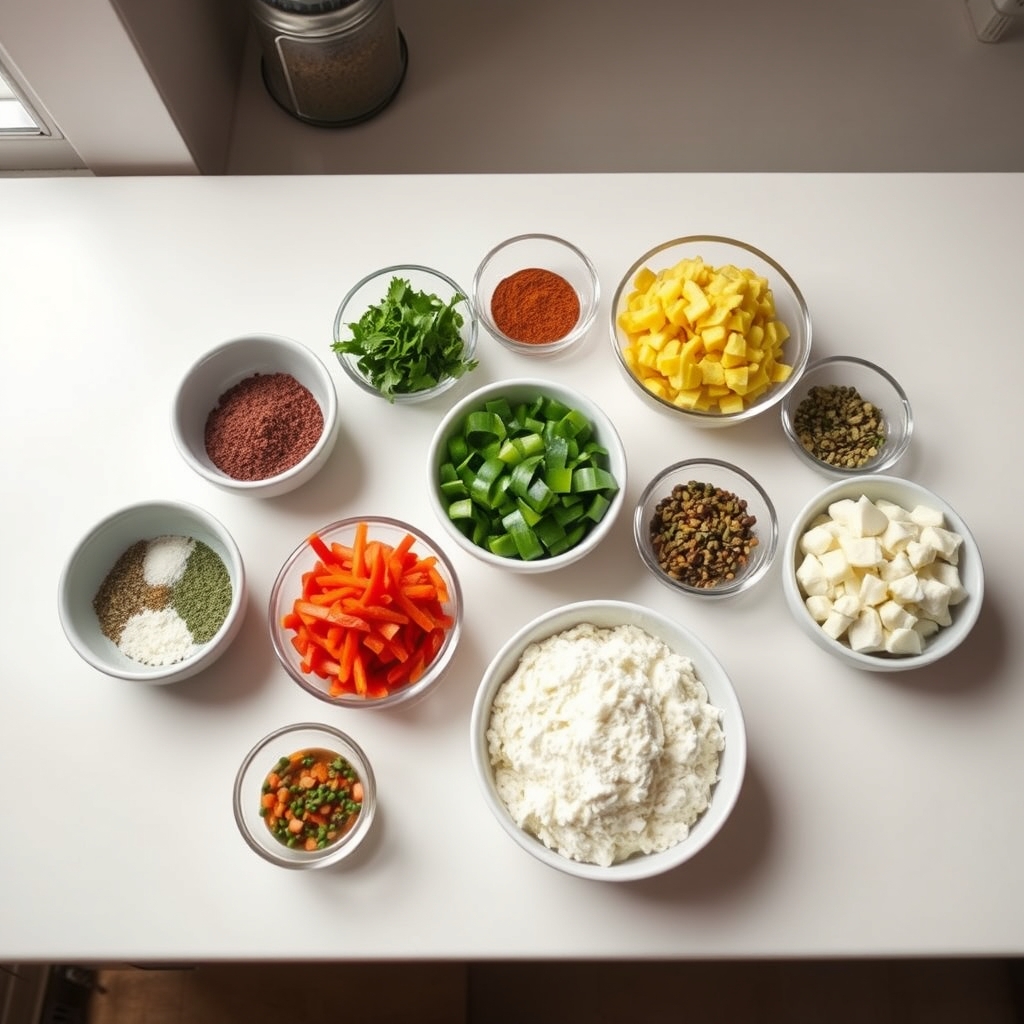 Hot Chocolate Lasagna ingredients