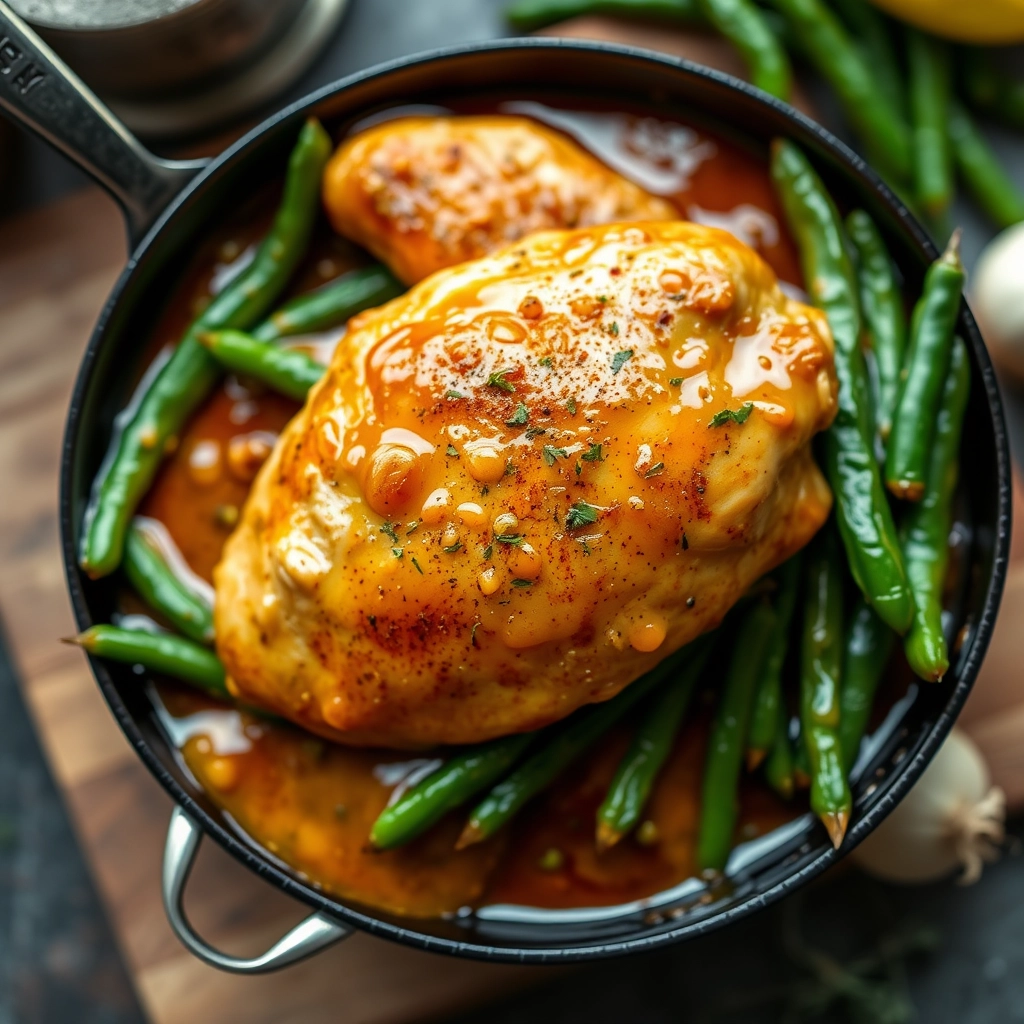 lemon-garlic-butter-chicken-skillet