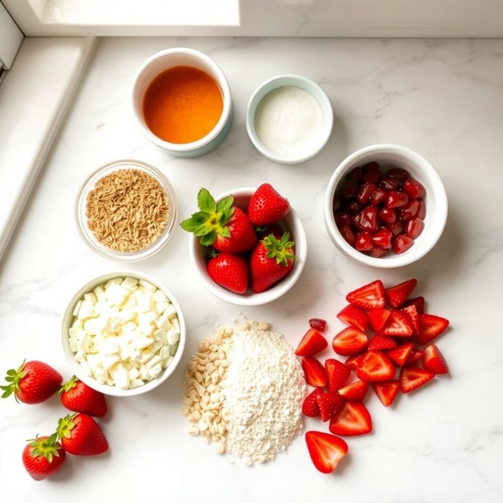 Low Carb Strawberry Shortcake Mug Cake – Ready in Minutes ingredients