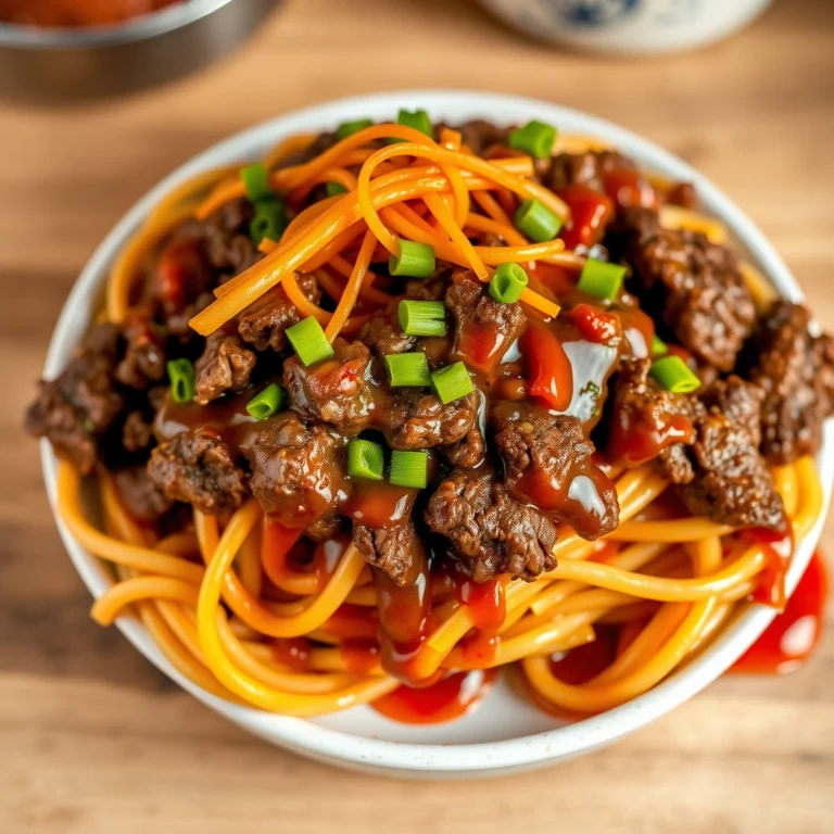 mongolian-ground-beef-noodles-recipe