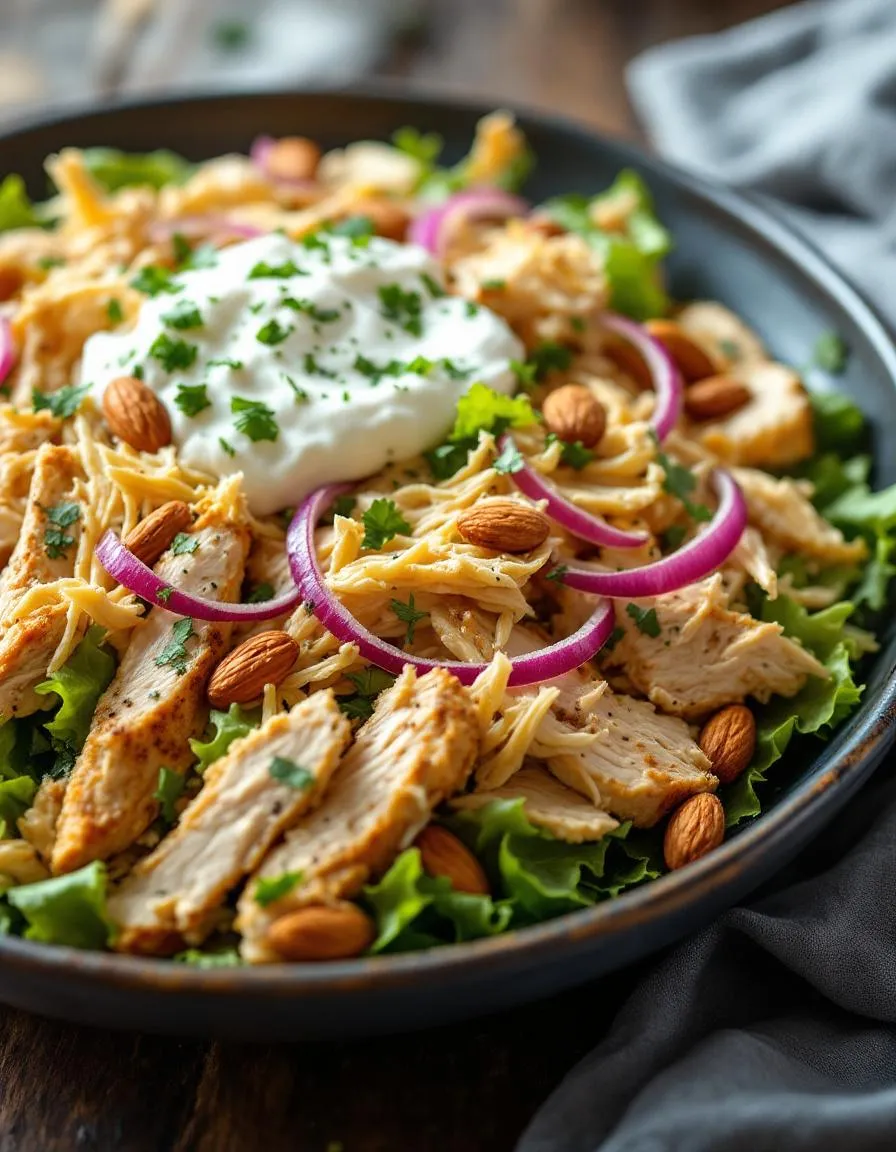 best-high-protein-chicken-salad
