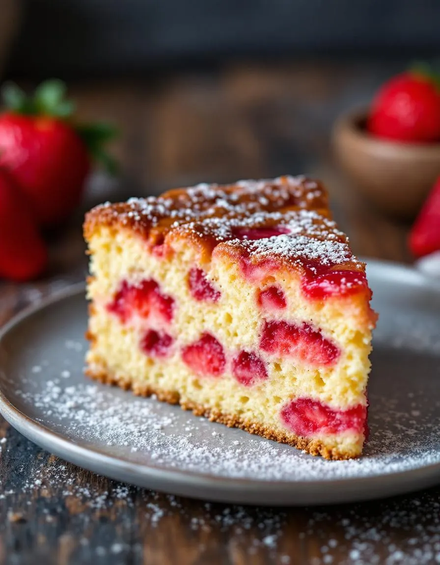 best-strawberry-rhubarb-cake-recipe