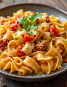 easy-creamy-rotel-pasta-beef